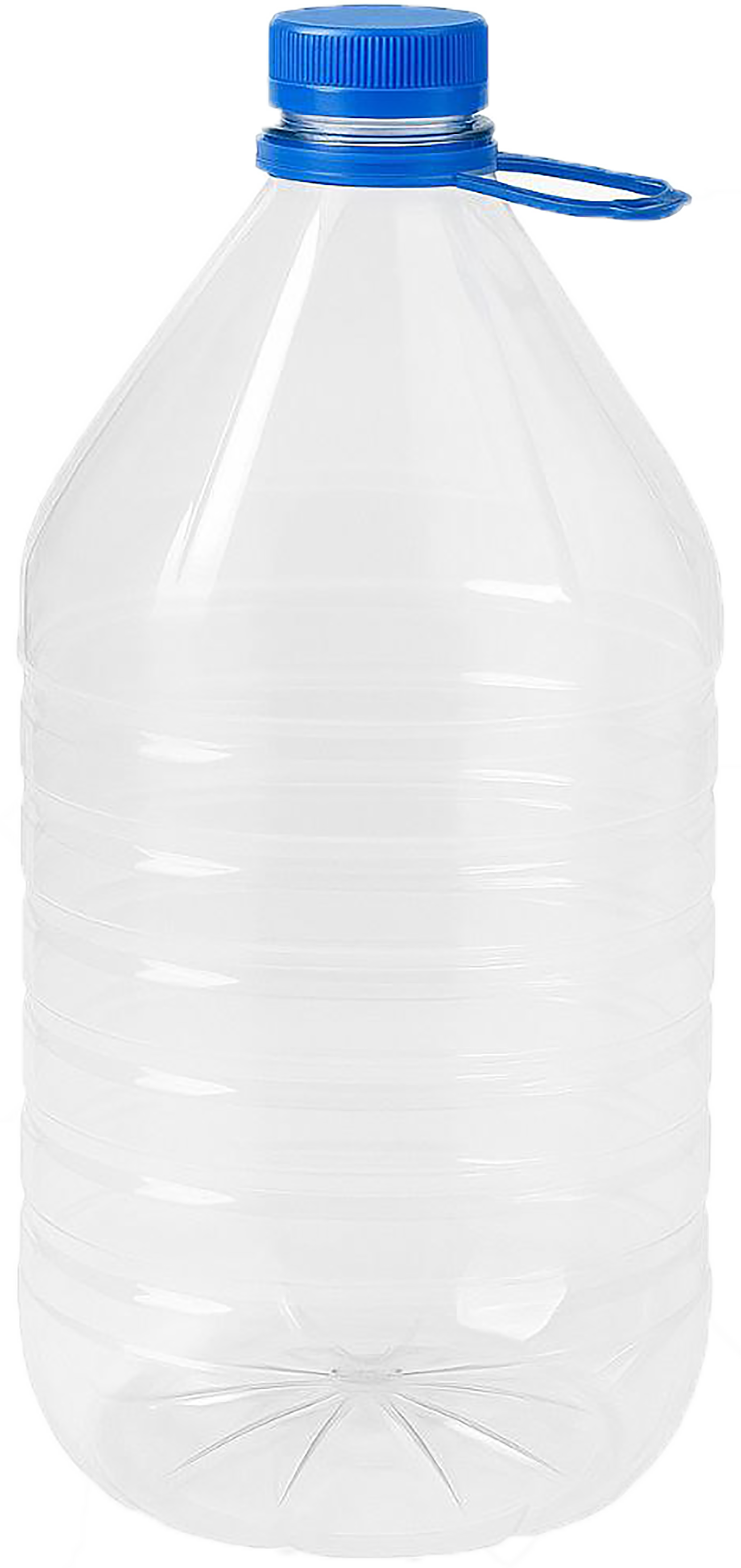 Пляшка ПЕТ 10л з кришкою та ручкою (горло 48мм)